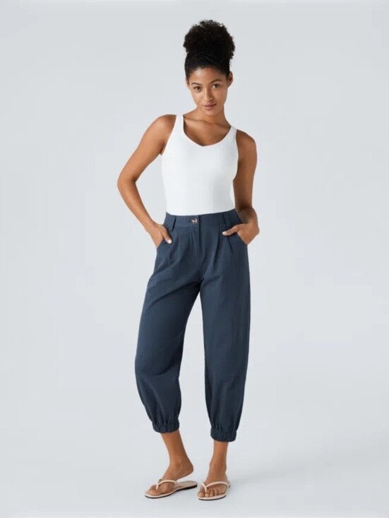 HALARA Pants - Halara Mid Rise Casual Joggers with Pockets